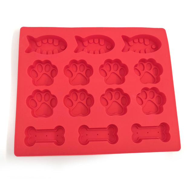 Dog Bone Silicone Mold Silicone Cake Mold Dog Bone Biscuit Mold Baking Silicone Mold